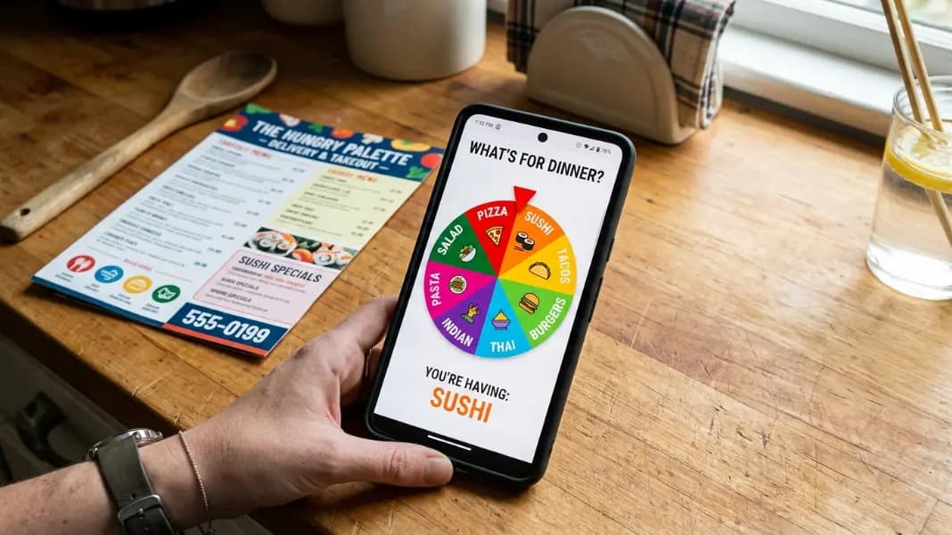Food Wheel Spinner: Decide What to Eat in Under 30 Seconds