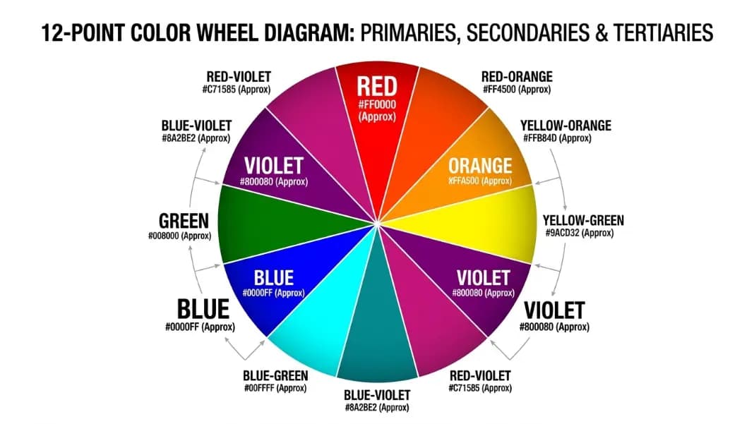 Secondary Color Names: Primary, Tertiary, and Color Wheel Explained