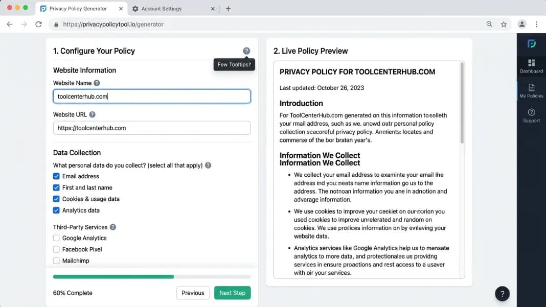 Privacy Policy Generator: Create a Free Privacy Policy for Your Website