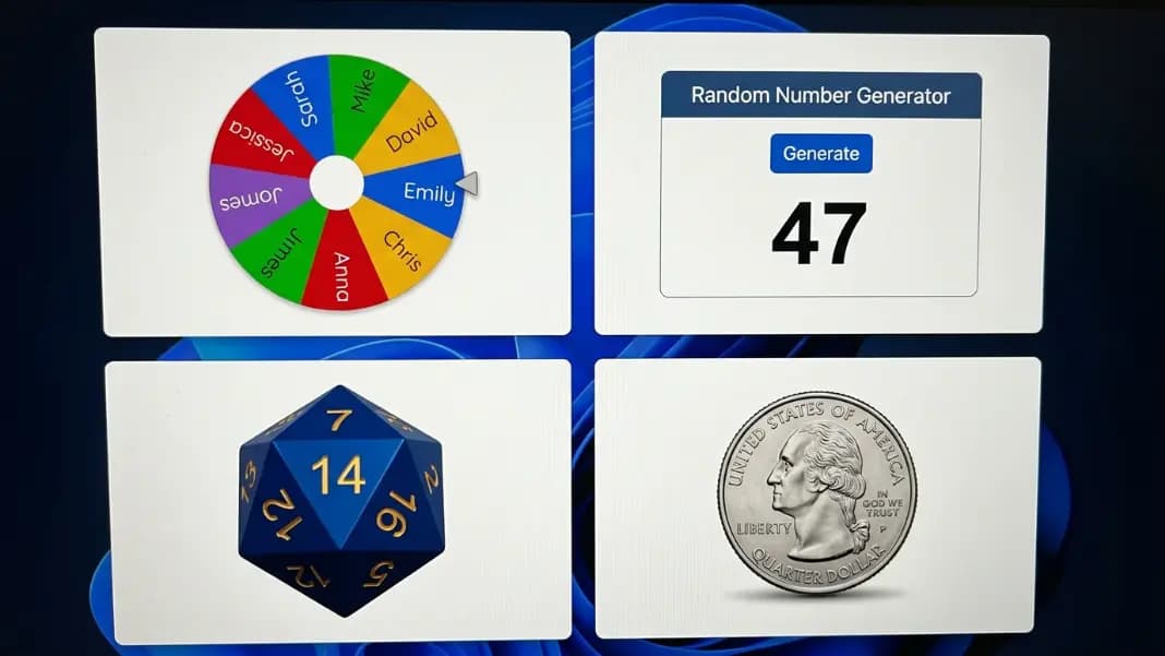 Random Decision Maker: Wheel vs RNG vs Dice vs Coin Explained