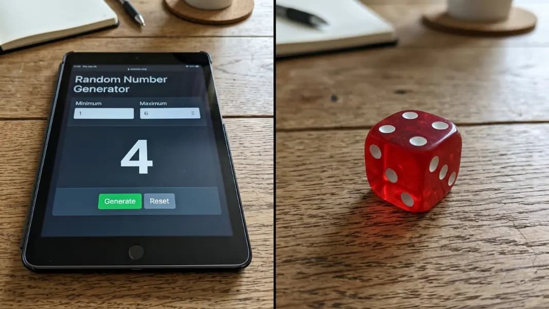 Random Number Generator 1 to 6: Dice Rolls and Small Range Picks