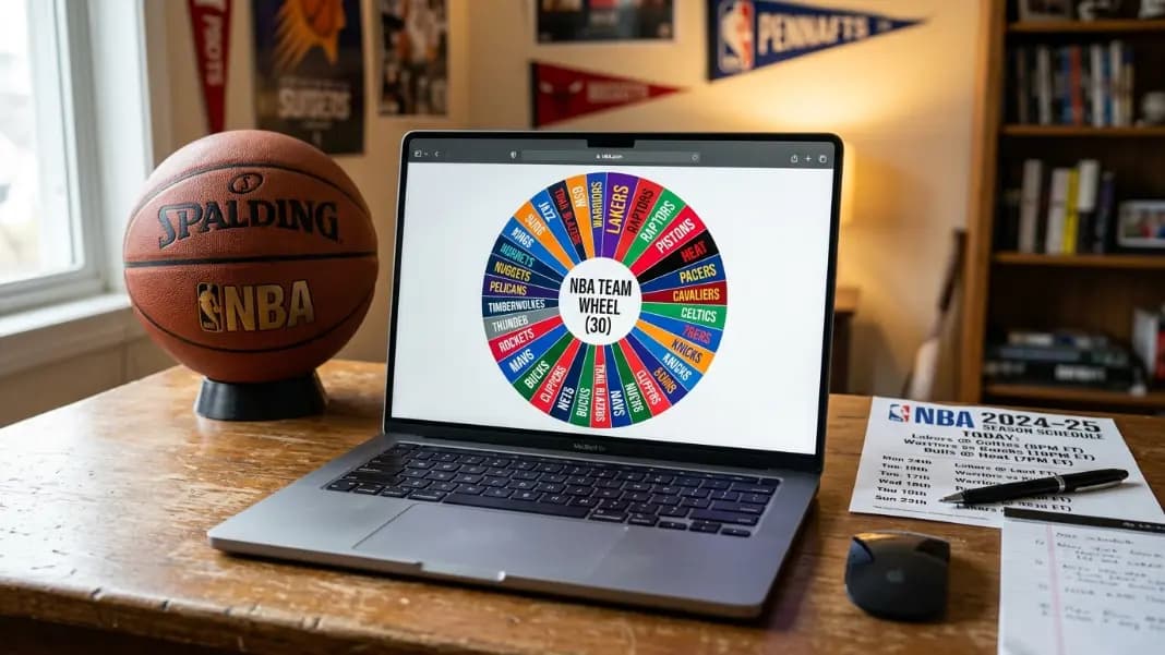 Sports Team Wheel Spinner: Draft Order, Bracket Seeding, and PE Class Teams