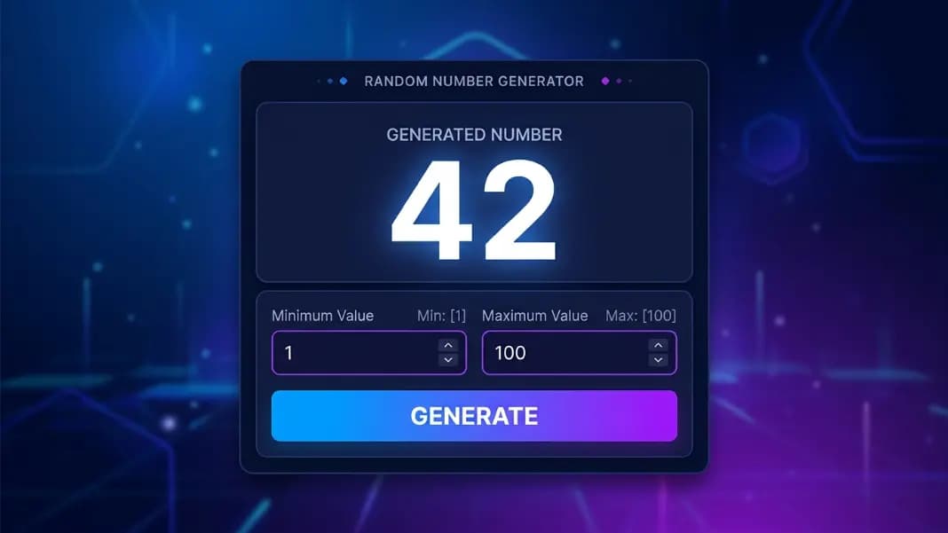 Random Number Generator: How It Works and When to Use One
