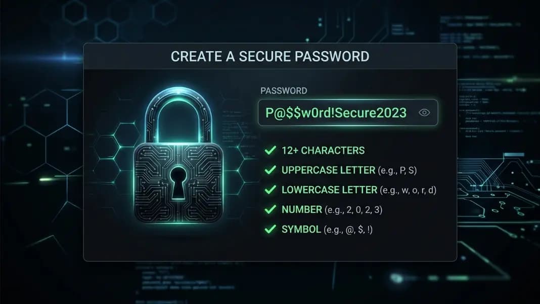 How to Create a Strong Password: Examples, Rules, and a Free Generator