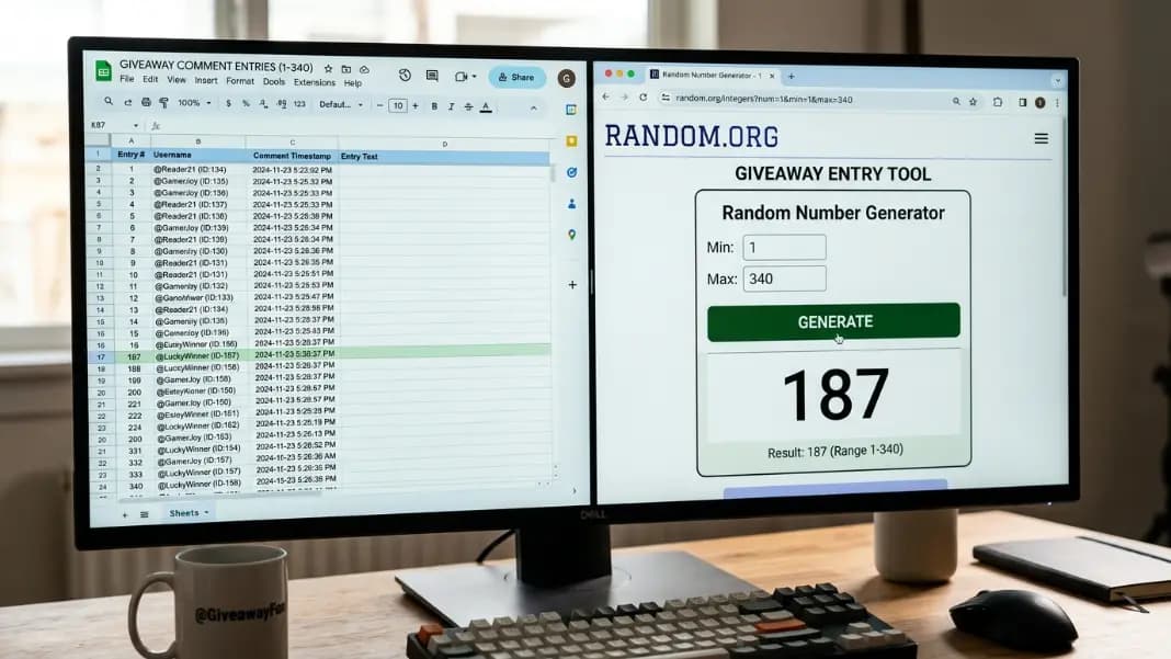 Random Number Generator for Giveaways: Complete Guide to Picking Winners