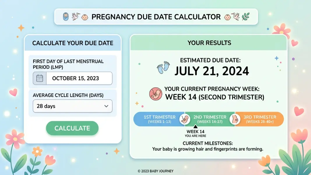 Pregnancy Due Date Calculator: How to Find Your EDD