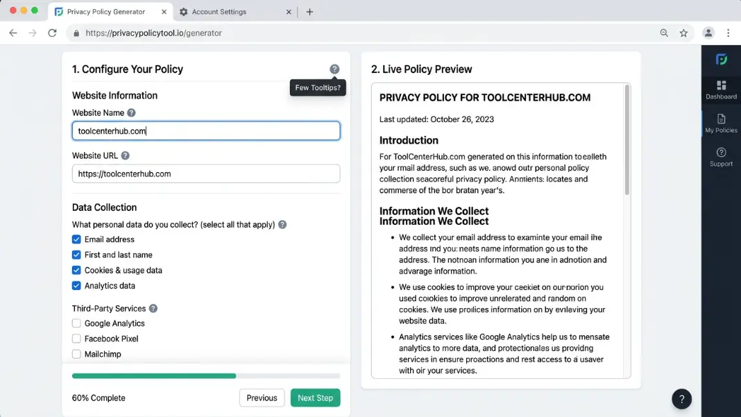 Privacy Policy Generator: Create a Free Privacy Policy for Your Website